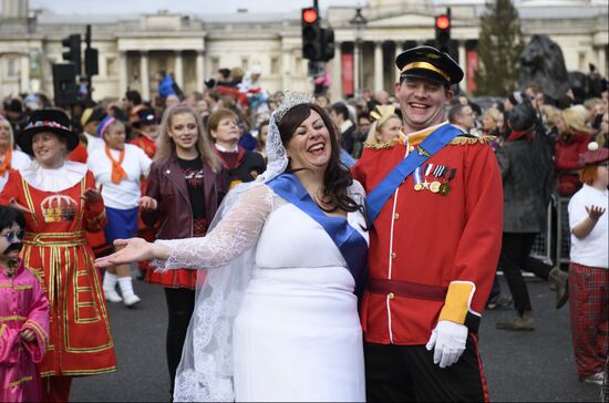 Great Britain New Year Parade