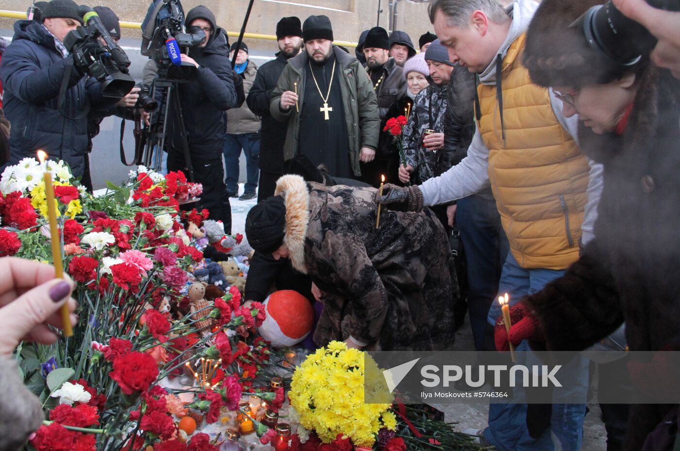 Russia Magnitogorsk Gas Explosion