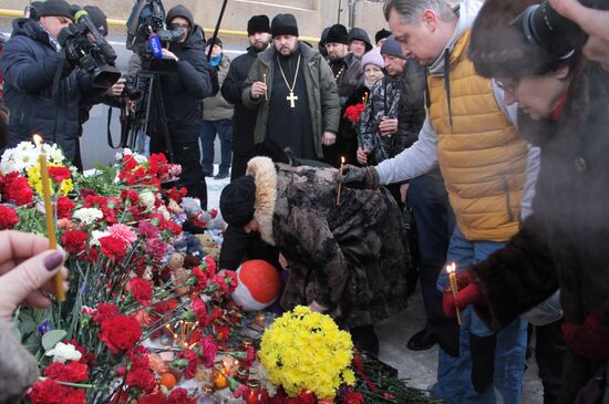 Russia Magnitogorsk Gas Explosion