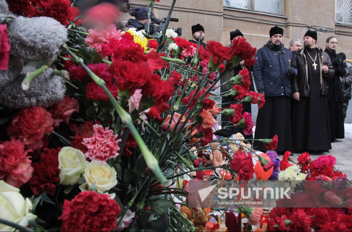 Russia Magnitogorsk Gas Explosion