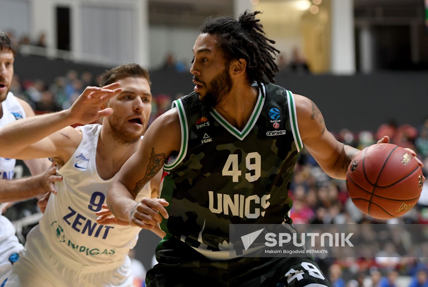 Russia Basketball Eurocup UNICS - Zenit