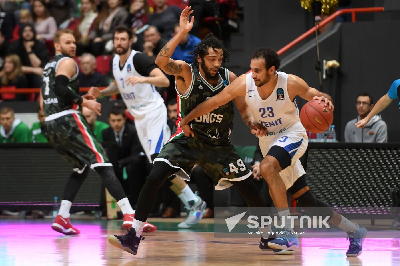 Russia Basketball Eurocup UNICS - Zenit