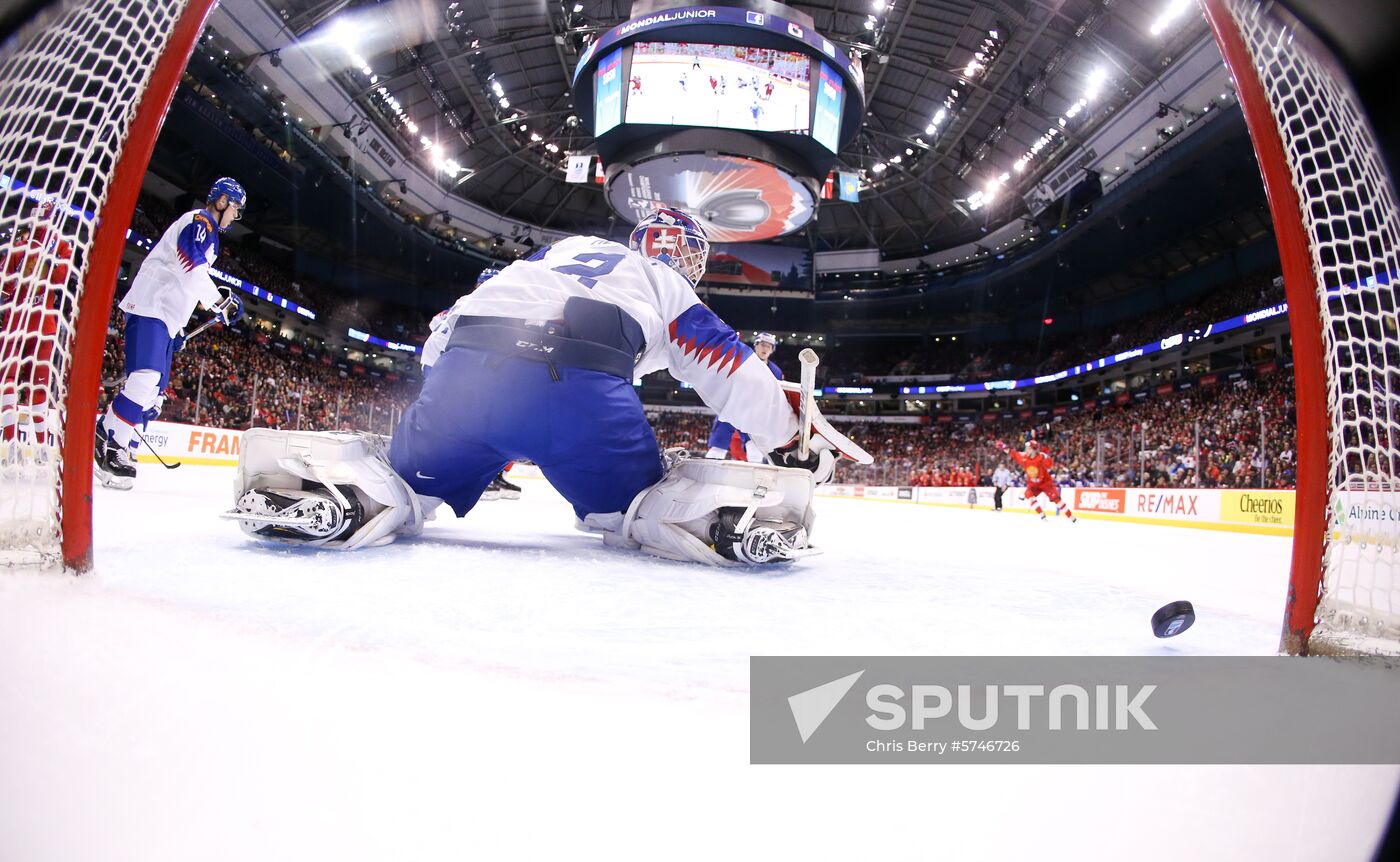 Canada Ice Hockey World Juniors Russia - Slovakia