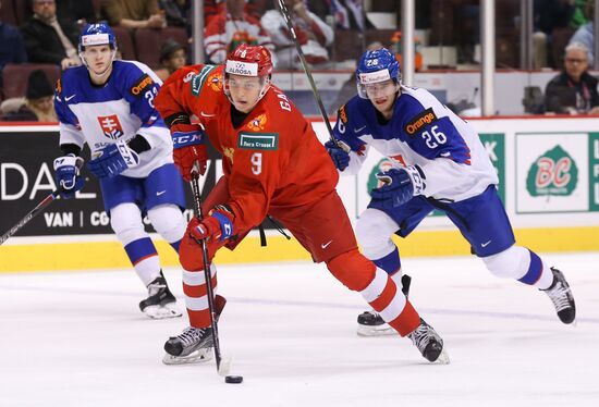 Canada Ice Hockey World Juniors Russia - Slovakia