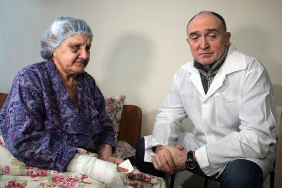 Russia Magnitogorsk Gas Explosion