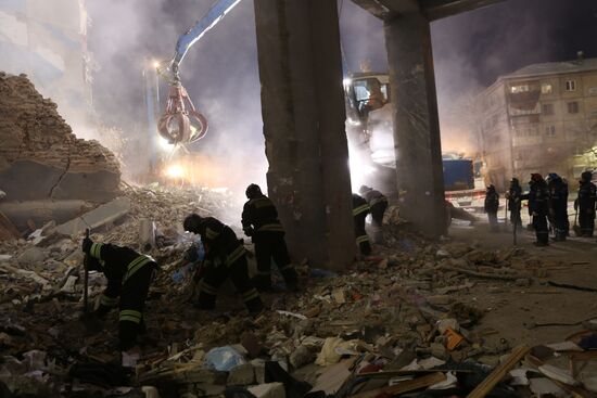 Russia Magnitogorsk Gas Explosion Russia Magnitogorsk Gas Explosion