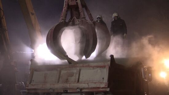 Russia Magnitogorsk Gas Explosion