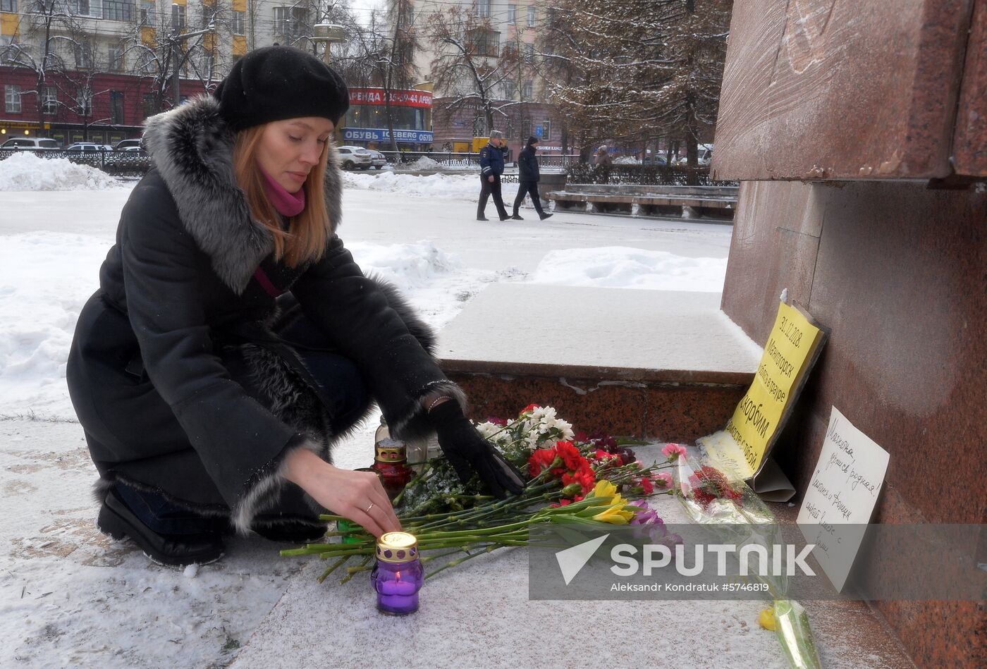 Russia Magnitogorsk Gas Explosion