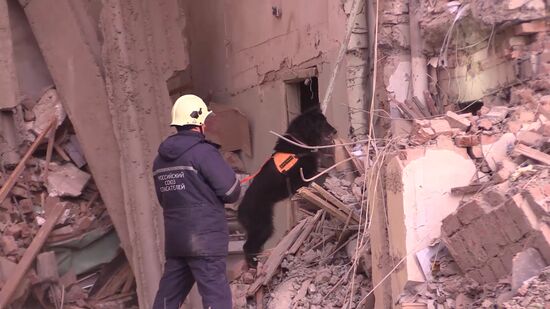 Russia Magnitogorsk Gas Explosion