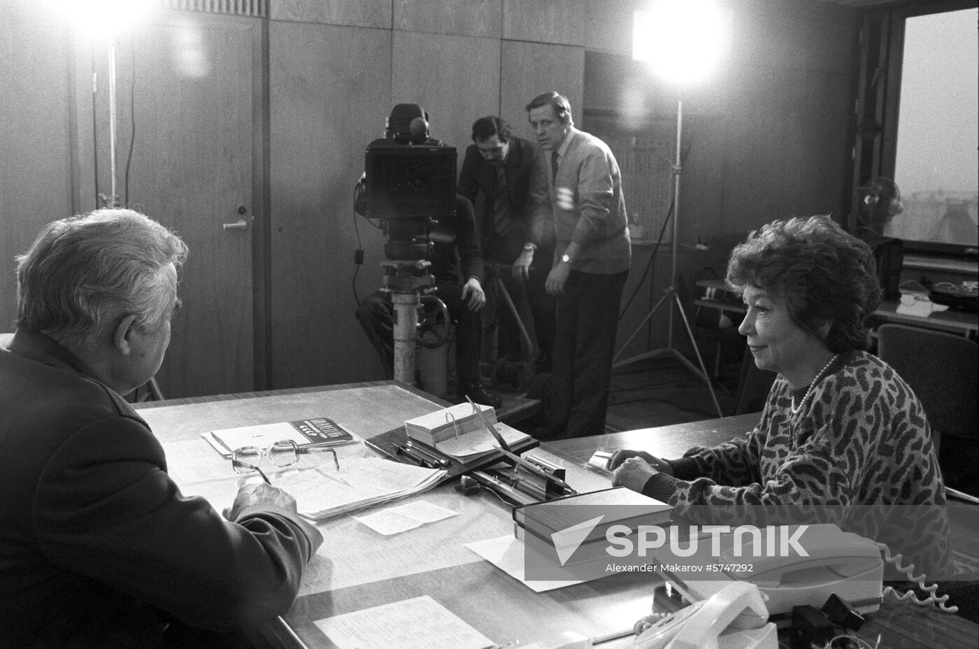 Crime News presenter Tamara Karetnikova