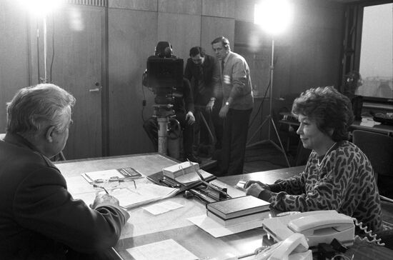 Crime News presenter Tamara Karetnikova