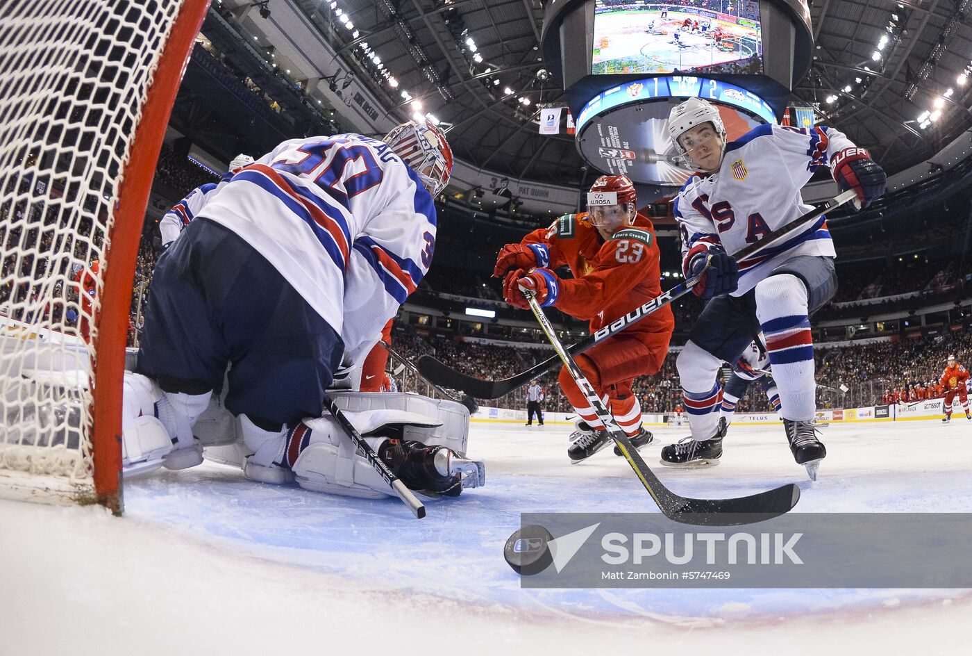 Canada Ice Hockey World Juniors Russia - USA