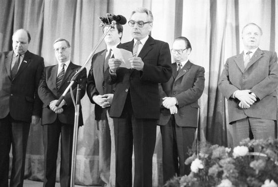 Opening of Polish Center of Information and Culture in USSR