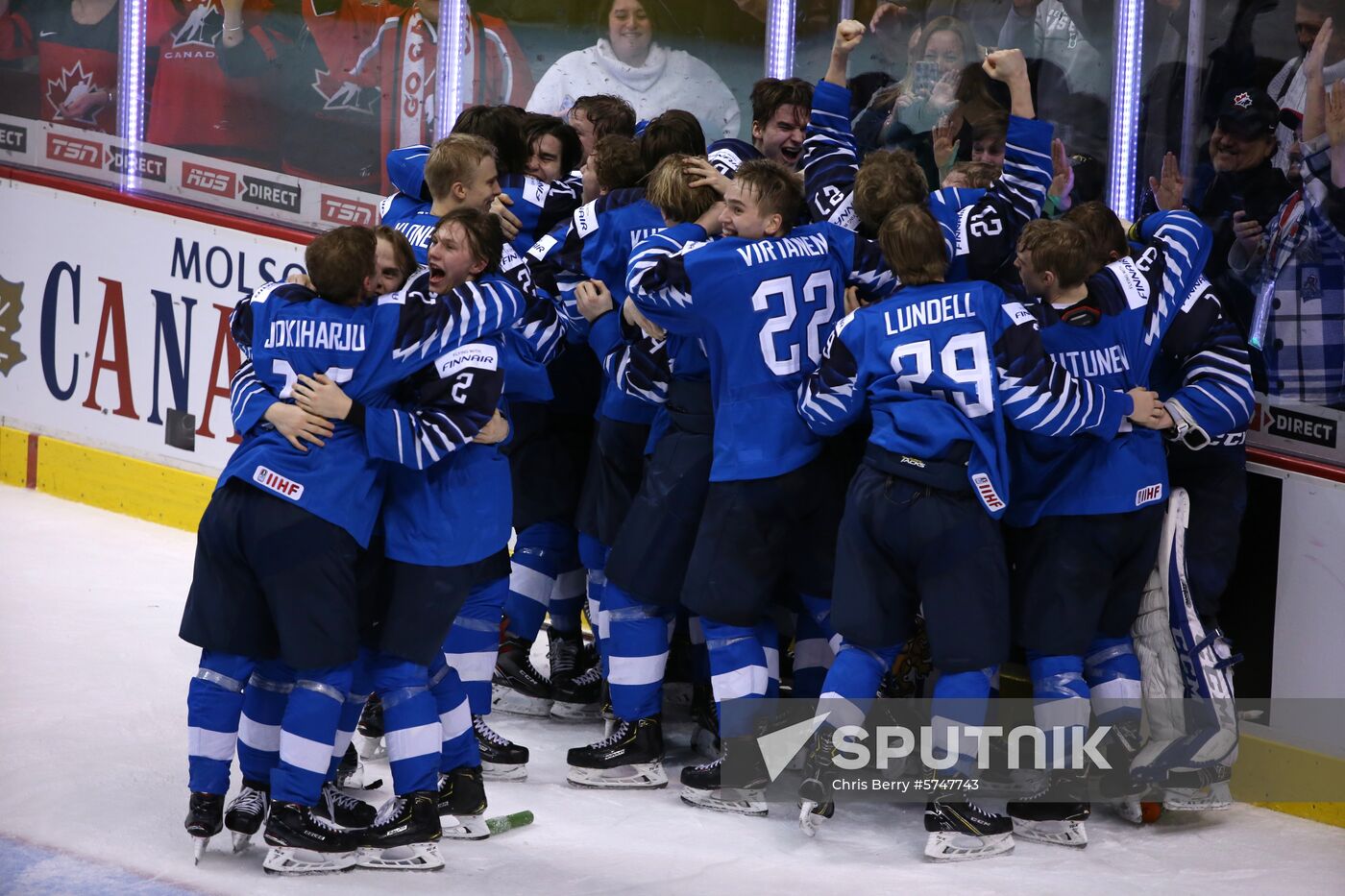 Canada Ice Hockey World Juniors Final USA - Finland