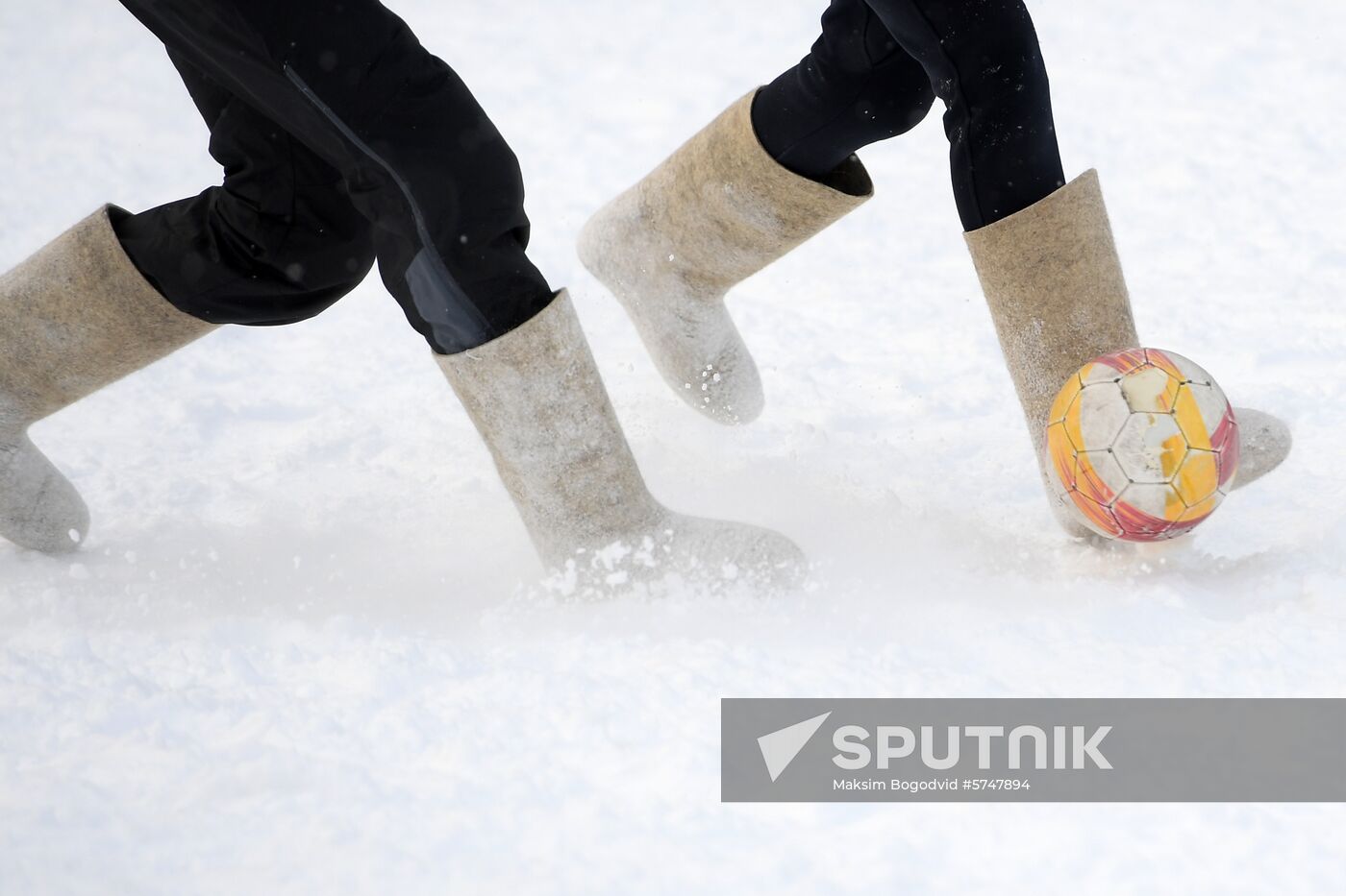Russia Valenki Soccer