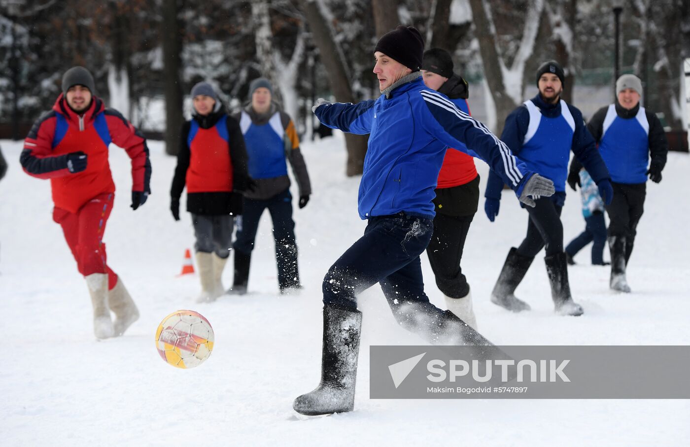 Russia Valenki Soccer
