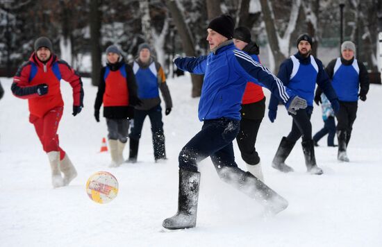Russia Valenki Soccer