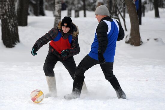 Russia Valenki Soccer
