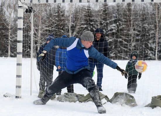 Russia Valenki Soccer