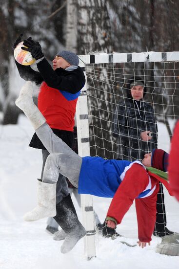 Russia Valenki Soccer