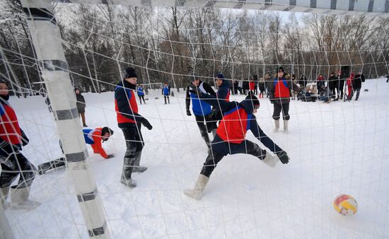 Russia Valenki Soccer
