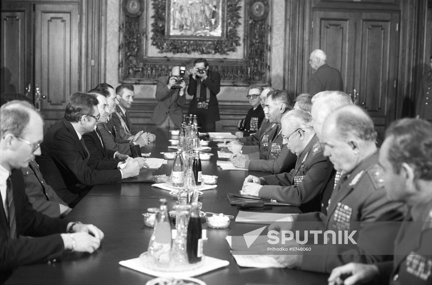 Austrian Minister for National Defense Robert Lichal visits USSR