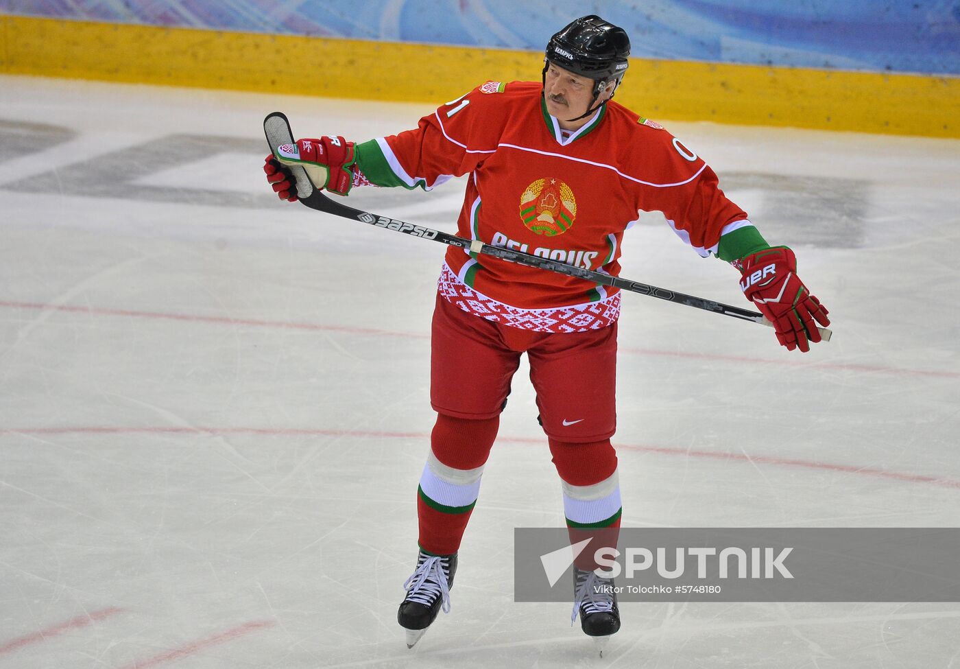 Belarus Lukashenko Ice Hockey