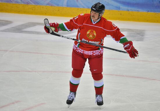 Belarus Lukashenko Ice Hockey