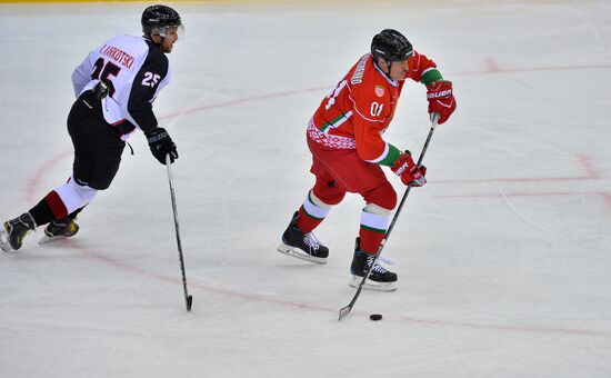 Belarus Lukashenko Ice Hockey