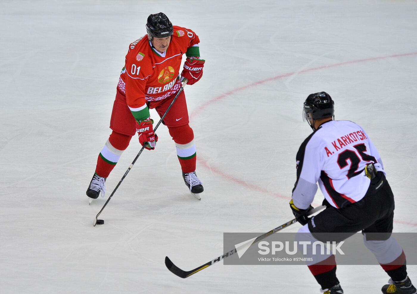 Belarus Lukashenko Ice Hockey