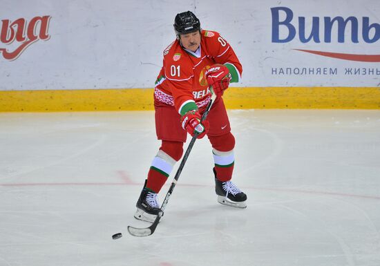 Belarus Lukashenko Ice Hockey