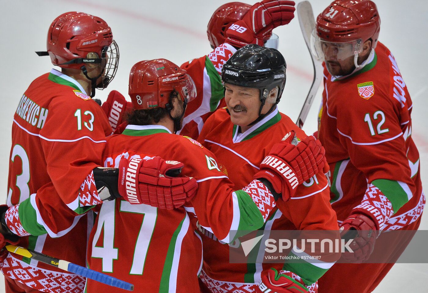 Belarus Lukashenko Ice Hockey