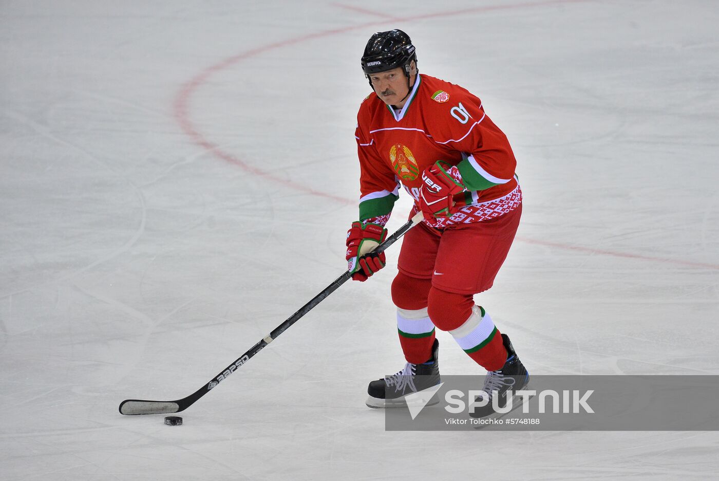 Belarus Lukashenko Ice Hockey