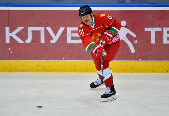 Belarus Lukashenko Ice Hockey