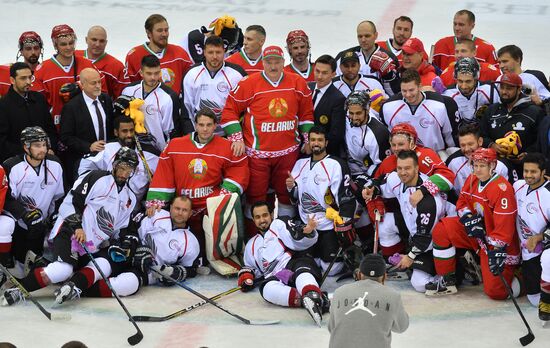 Belarus Lukashenko Ice Hockey