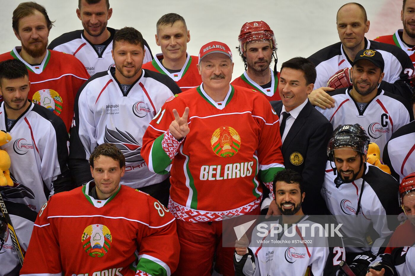 Belarus Lukashenko Ice Hockey