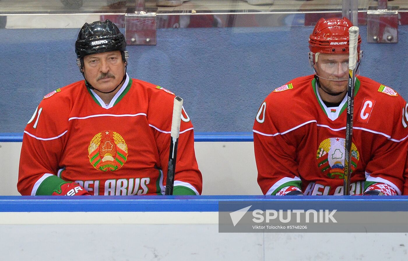 Belarus Lukashenko Ice Hockey