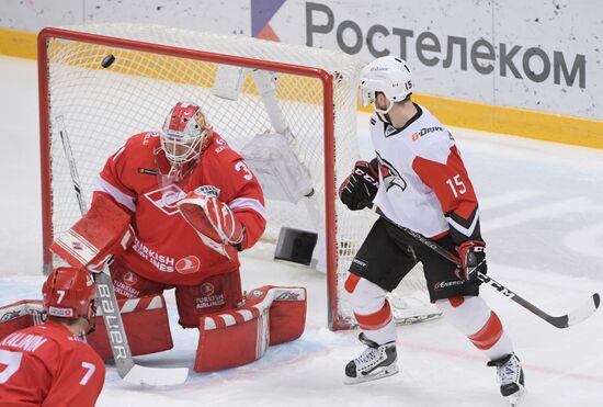Russia Ice Hockey Spartak - Avangard