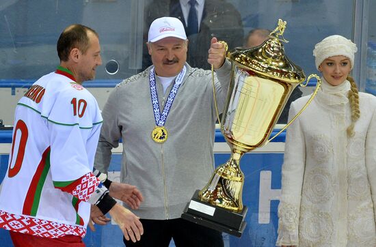 Belarus Lukashenko Ice Hockey