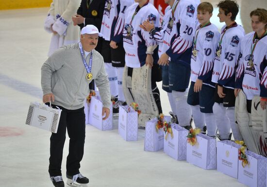 Belarus Lukashenko Ice Hockey