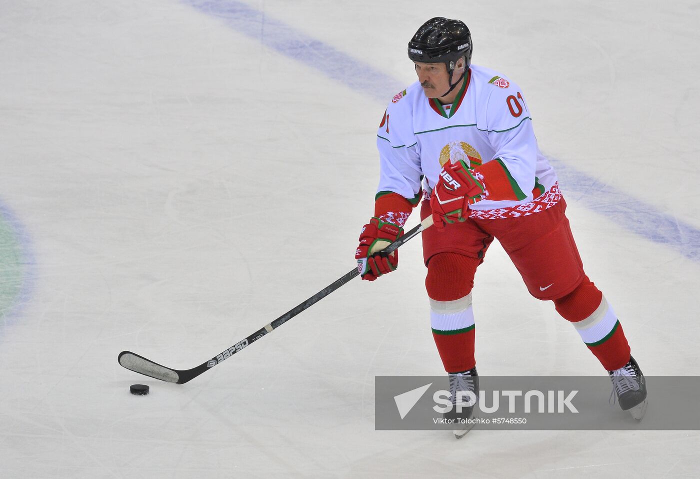 Belarus Lukashenko Ice Hockey