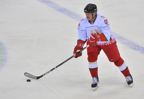 Belarus Lukashenko Ice Hockey