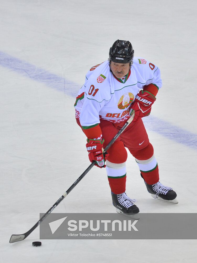 Belarus Lukashenko Ice Hockey