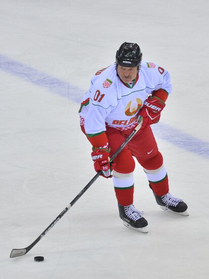 Belarus Lukashenko Ice Hockey