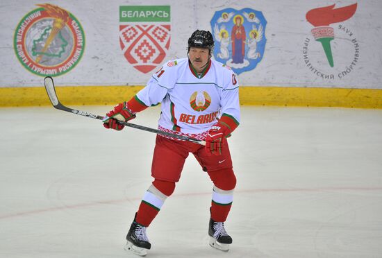 Belarus Lukashenko Ice Hockey