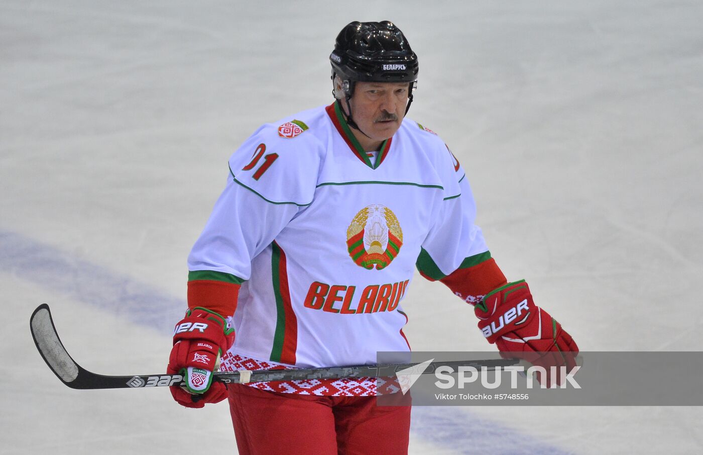 Belarus Lukashenko Ice Hockey