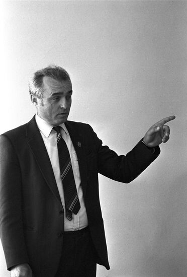 Kirishi mayor Zemlyanoi