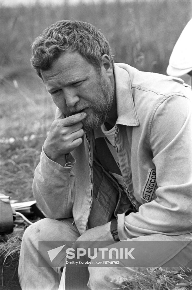Siberian archeologist Vyacheslav Molodin