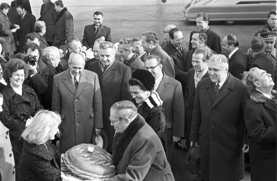 Delegation of Socialist Federal Republic of Yugoslavia on visit to USSR
