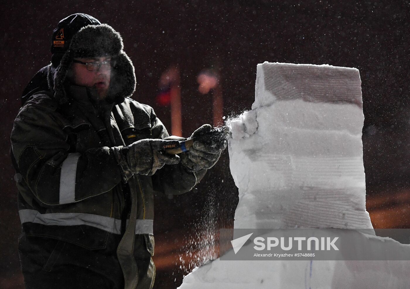 Russia Snow Sculptures